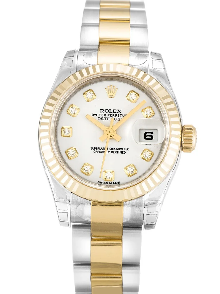 Rolex Lady-Datejust 26mm White Dial 179173 - Bestter Watches