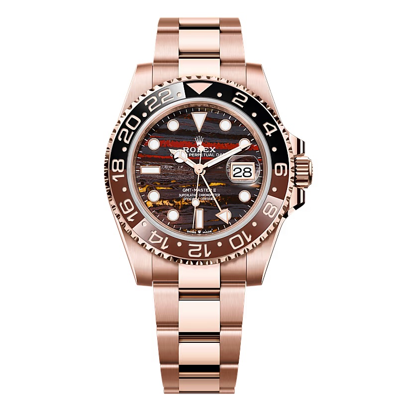 Superclone Rolex GMT-Master II 40 mm 126715CHNR Tiger Iron Dial - Bestter Watches
