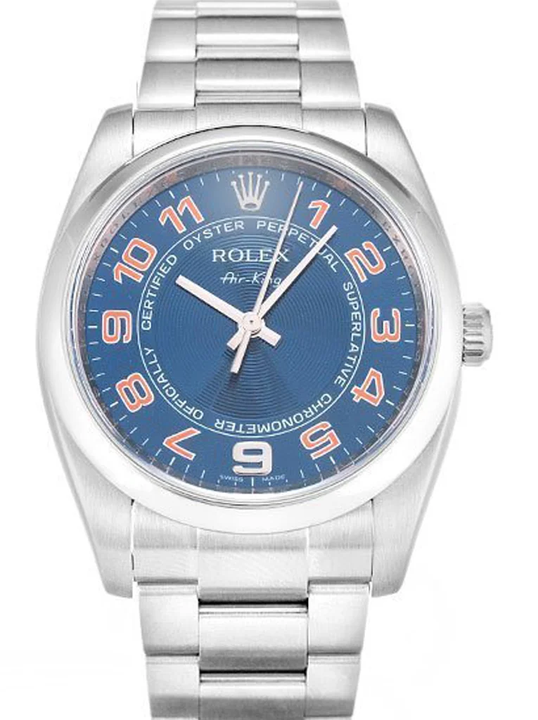 Rolex Air-King 34mm Blue Dial 114200 - Bestter Watches