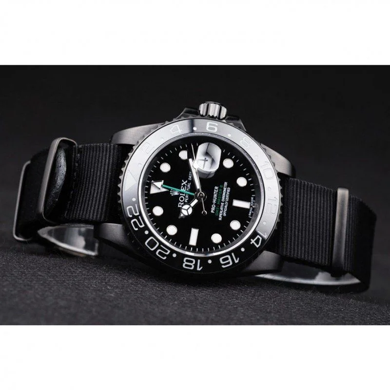 Superclone Rolex GMT-Master II 40mm Black Dial REP016827 - Bestter Watches