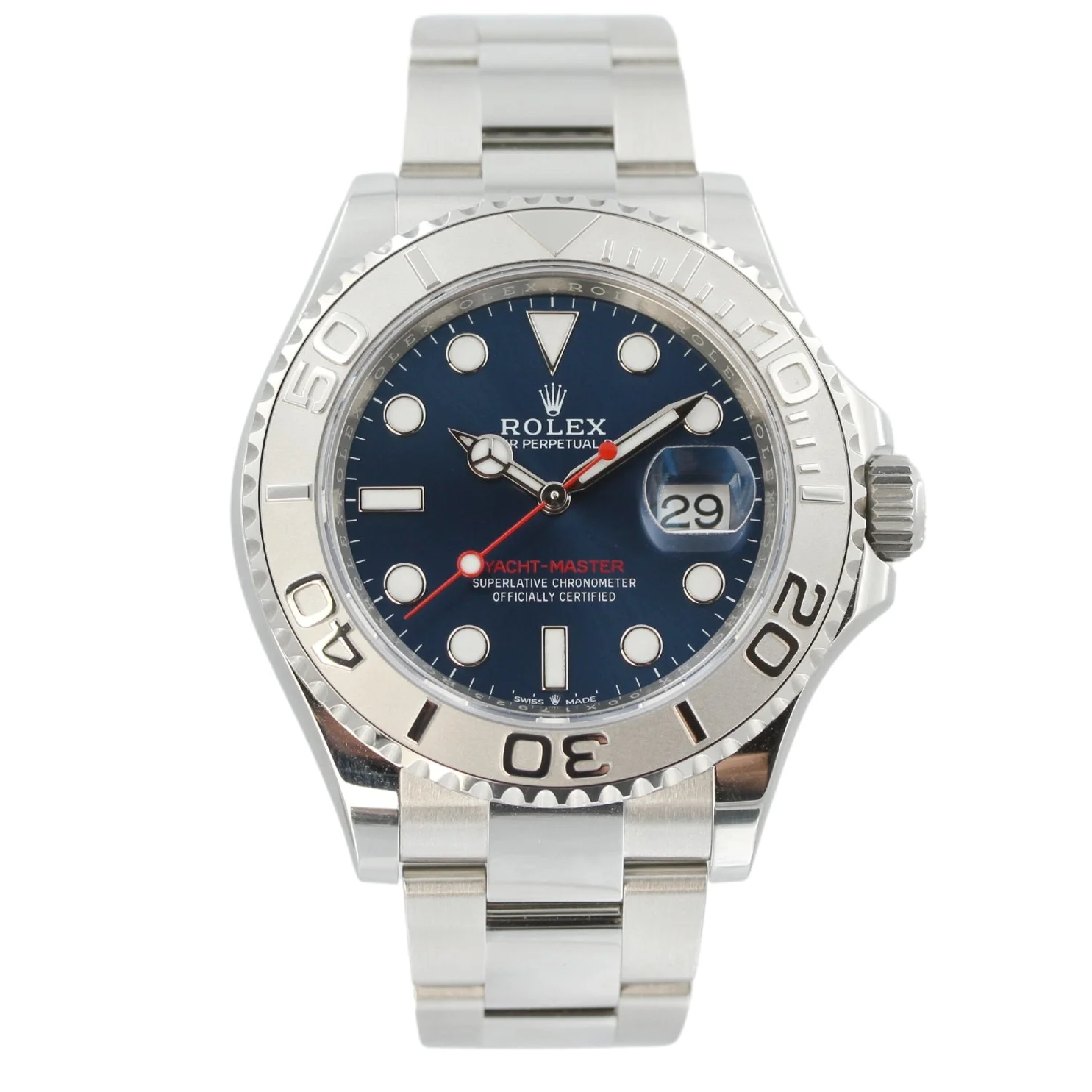 Superclone Rolex Yacht-Master Blue Dial 126622 40mm - Bestter Watches