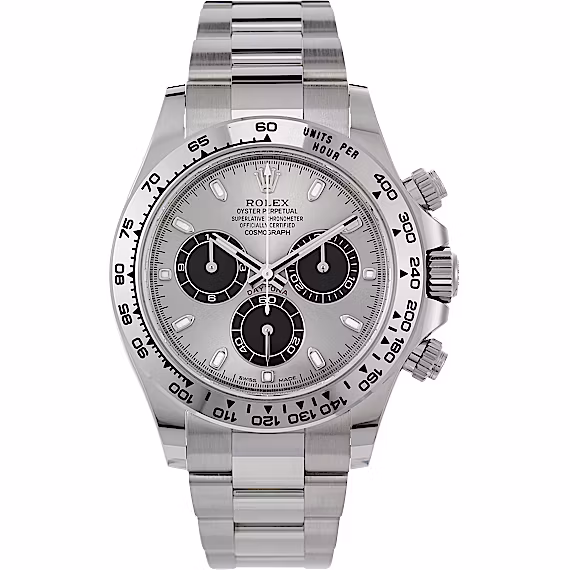 Superclone Rolex Daytona Silver Dial 116509 40mm - Bestter Watches