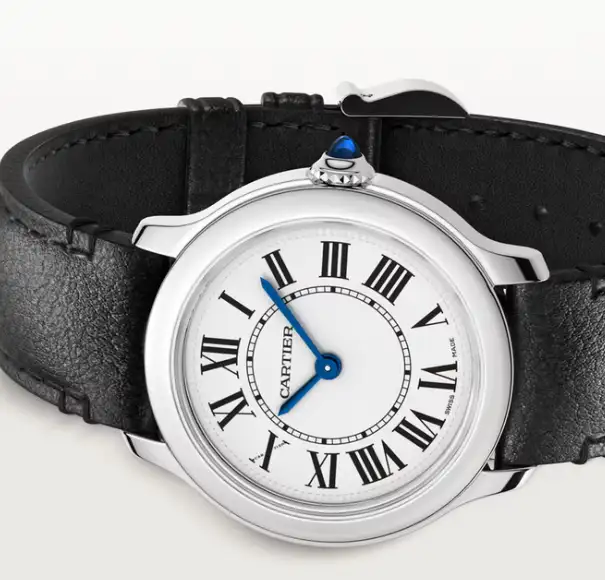 Cartier Ronde Must Women Quartz Silver Calf Watch WSRN0030 - Bestter Watches
