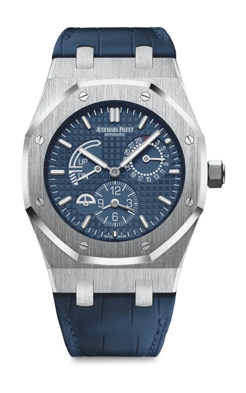 Audemars Piguet Royal Oak Dual Time Blue 26124ST.OO.D018CR.01 - Bestter Watches