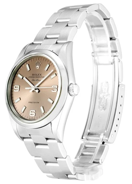 Rolex Air-King 34mm Salmon Dial 14000 - Bestter Watches