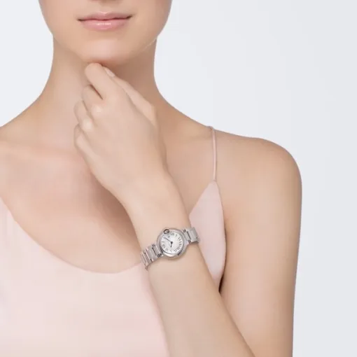 Cartier Ballon Bleu de Cartier Women Quartz Silver Stainless Steel Watch W69010Z4 - Bestter Watches