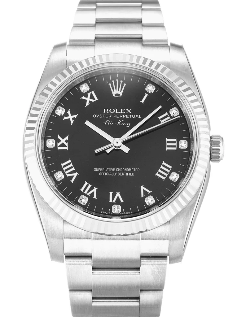 Rolex Air-King 34mm Black Dial 114234 - Bestter Watches
