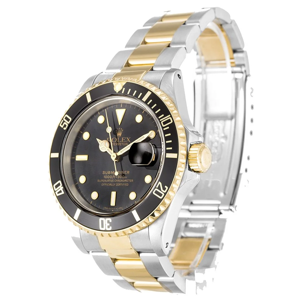 Rolex Submariner 40mm Black Dial 16613 - Bestter Watches