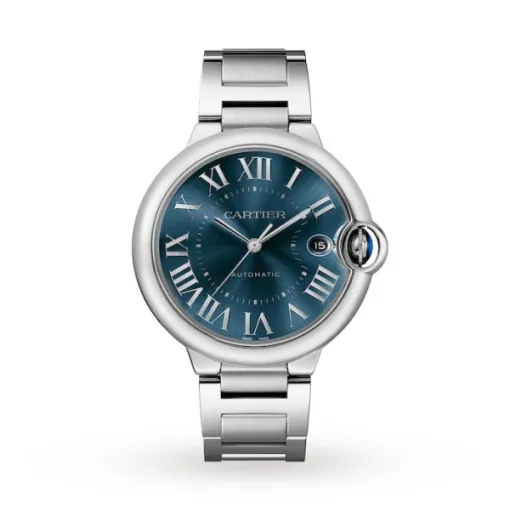 Cartier Ballon Bleu de Cartier Men Automatic Blue Stainless Steel Watch WSBB0061 - Bestter Watches