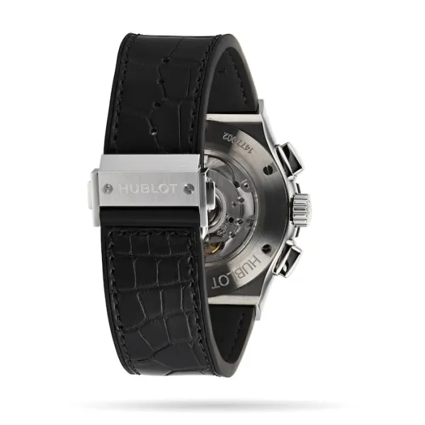 Hublot Classic Fusion Men Automatic Skeleton Leather Watch 525.NX.0170.LR - Bestter Watches