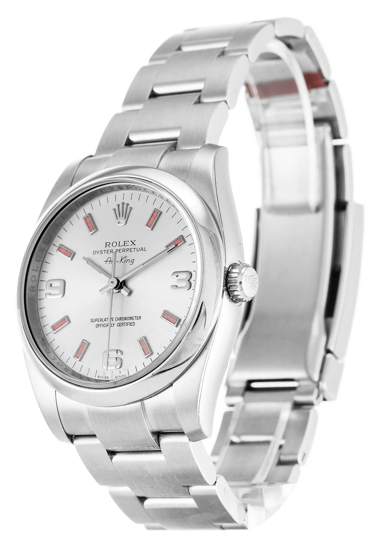 Rolex Air-King 34mm White Dial 114200-2 - Bestter Watches