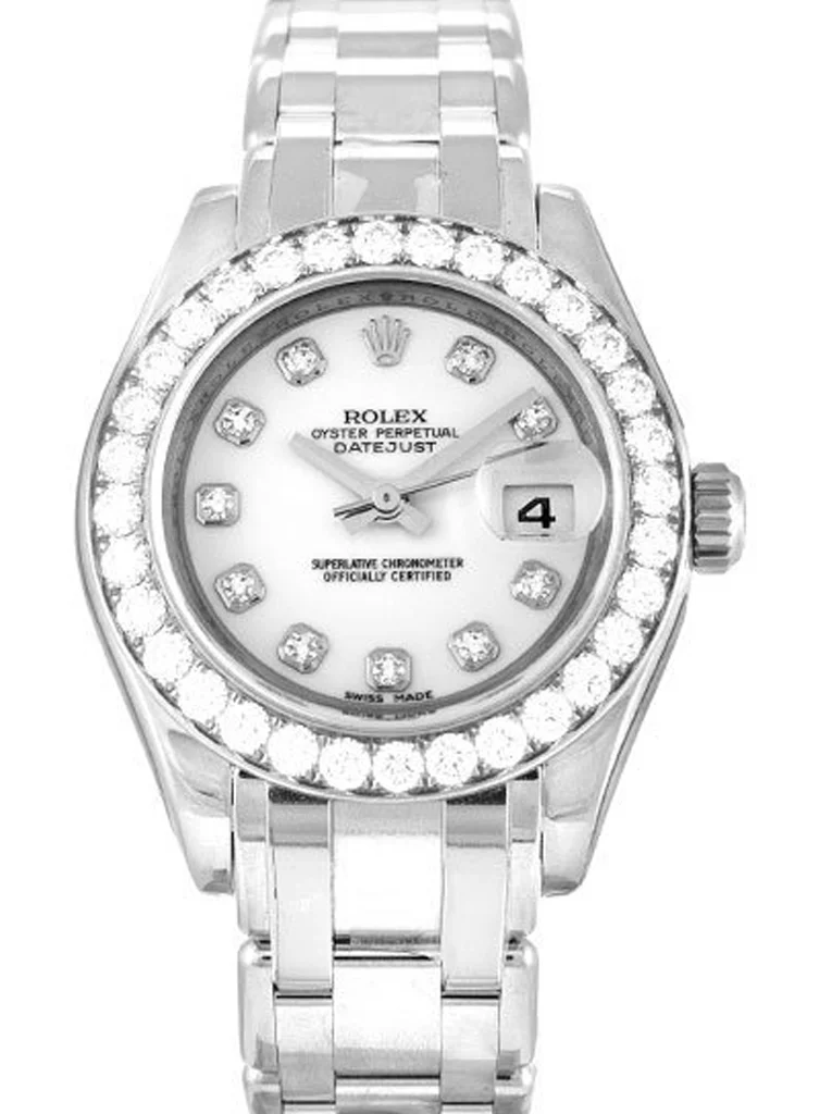 Rolex Pearlmaster 29mm White Dial 80299 - Bestter Watches