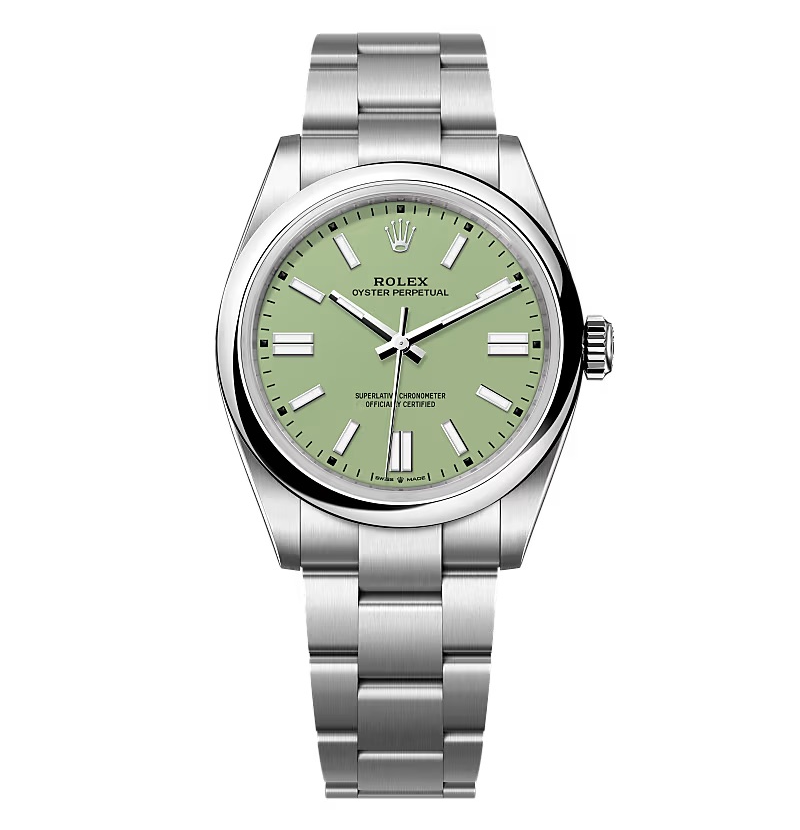 Superclone Rolex Oyster Perpetual 277200 Pistachio Dial - Bestter Watches
