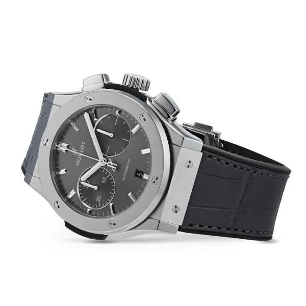 Hublot Classic Fusion Men Automatic Grey Alligator Watch 521.NX.7071.LR - Bestter Watches