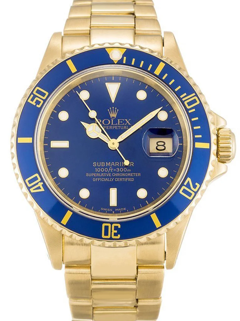 Rolex Submariner 40mm Blue Dial 16618LB - Bestter Watches