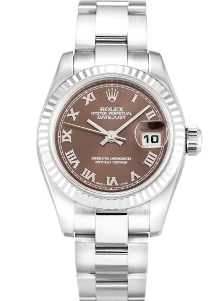 Rolex Lady-Datejust 26mm Bronze Dial 179179 - Bestter Watches