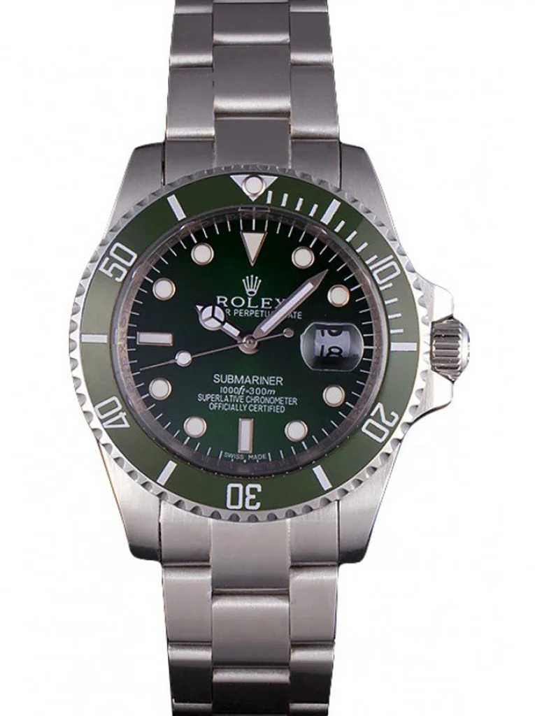 Superclone Rolex Submariner 40mm Green Dial Mechanism-SRL51 - Bestter Watches