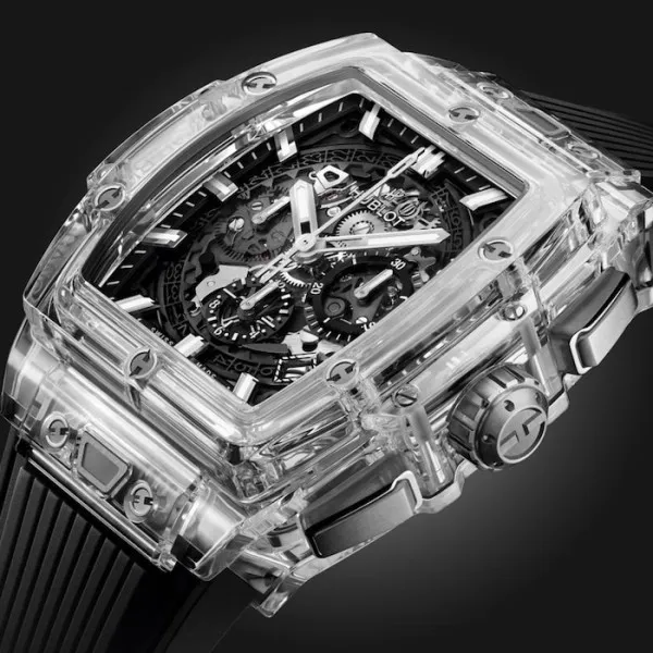 Hublot Spirit Of Big Bang Men Automatic Skeleton Rubber Watch 642.JX.0170.RX - Bestter Watches