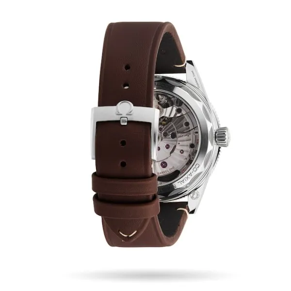 Omega Seamaster Men Automatic Black Calf Watch O23432412101001 - Bestter Watches