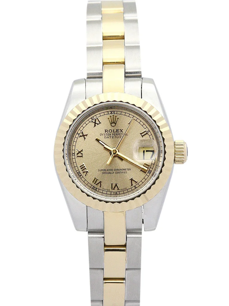 Rolex Lady-Datejust 26mm Yellow Gold Dial 179163 - Bestter Watches