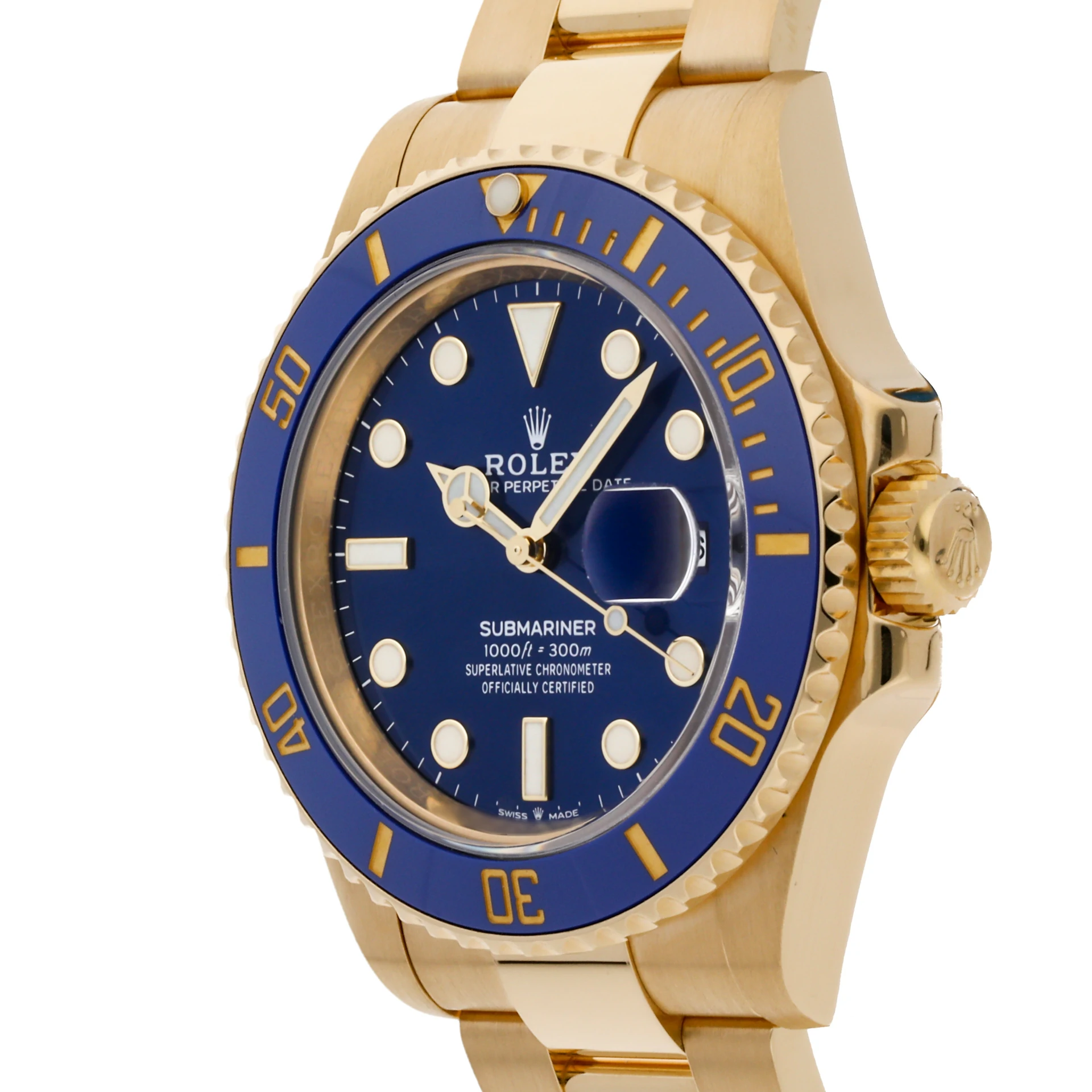 Superclone Rolex Submariner 41mm Blue Dial 126618LB - Bestter Watches