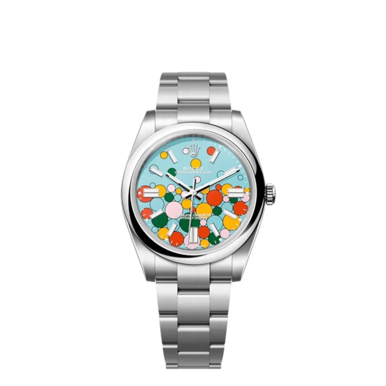 Superclone Rolex Oyster Perpetual 41 mm Turquoise Dial 124300 - Bestter Watches