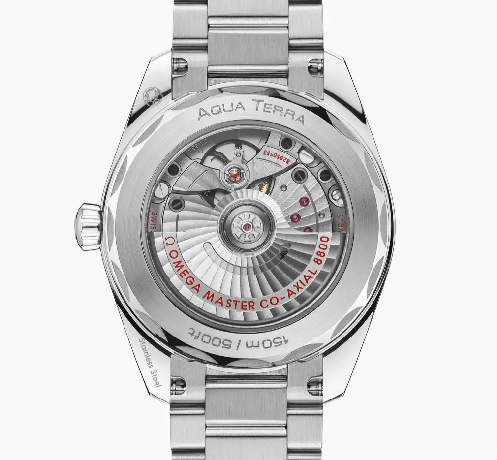 Omega Aquaterra Women Automatic Rose Stainless Steel Watch O22010342010003 - Bestter Watches