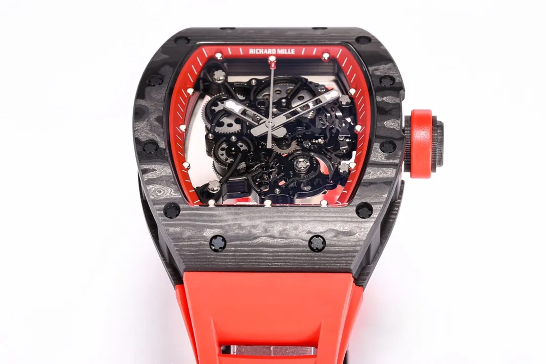 Richard Mille RM055 Red Carbon Fiber Watch - Bestter Watches