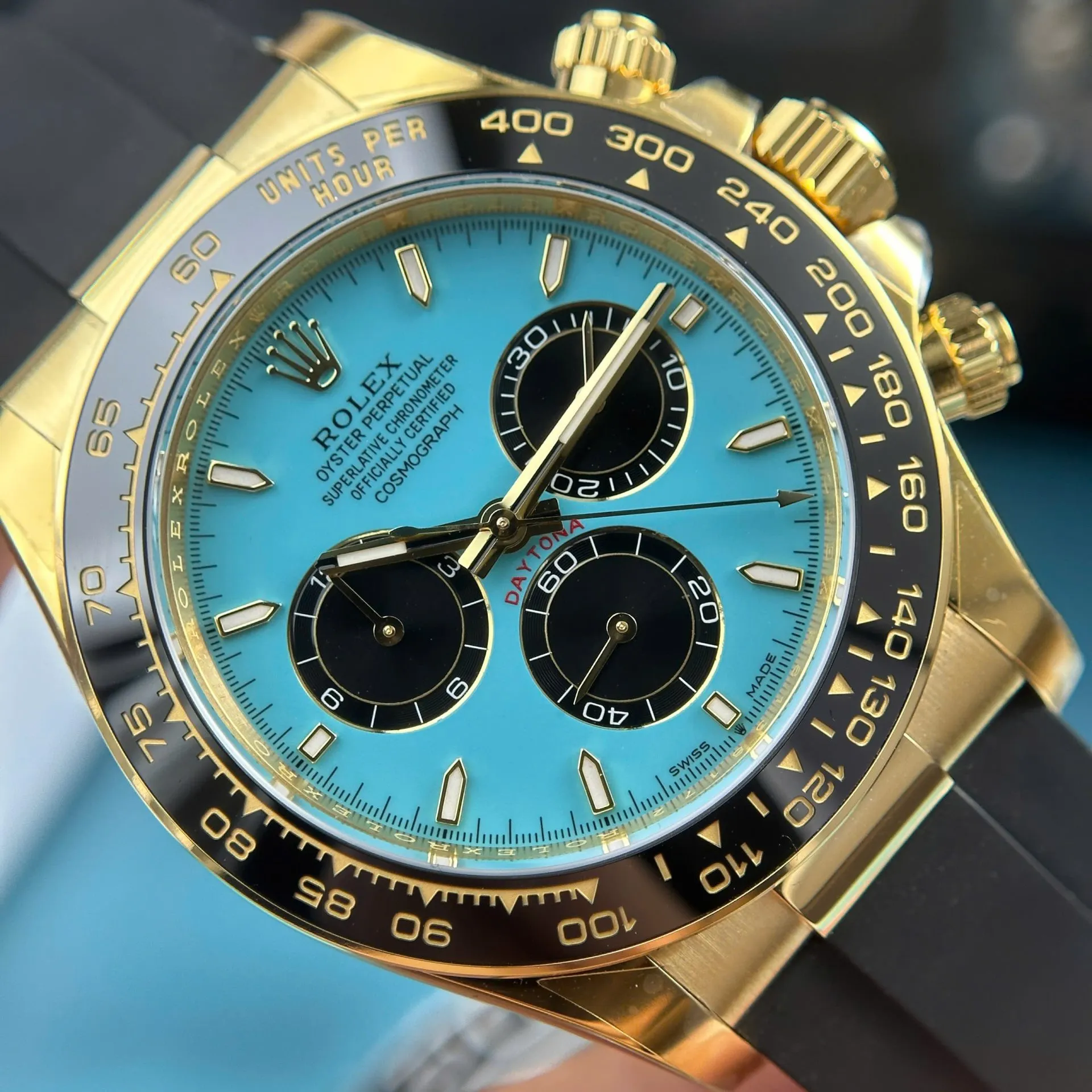 Superclone Rolex Daytona 40 mm 126518LN Tiffany Dial - Bestter Watches