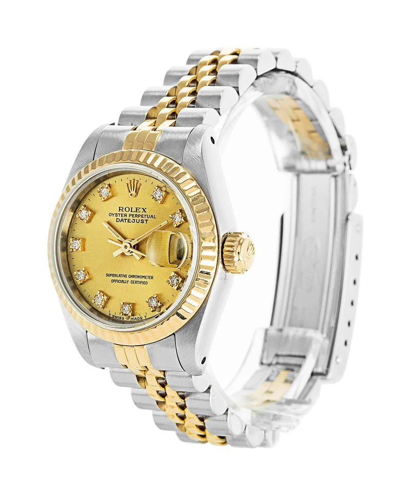 Rolex Datejust 26mm Gold Dial 69173-2 - Bestter Watches