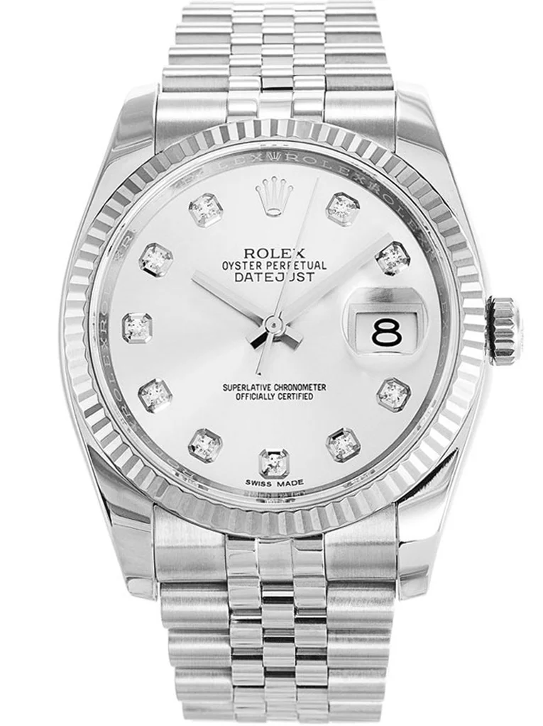 Rolex Datejust 36mm White Dial 116234 - Bestter Watches