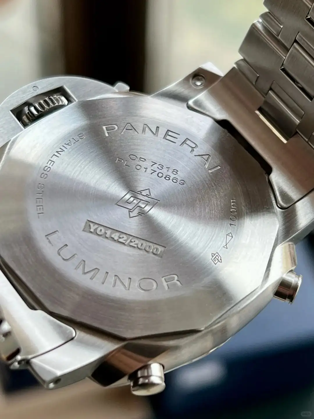 Panerai Luminor Men Automatic Blue Rubber Watch PAM01110 - Bestter Watches