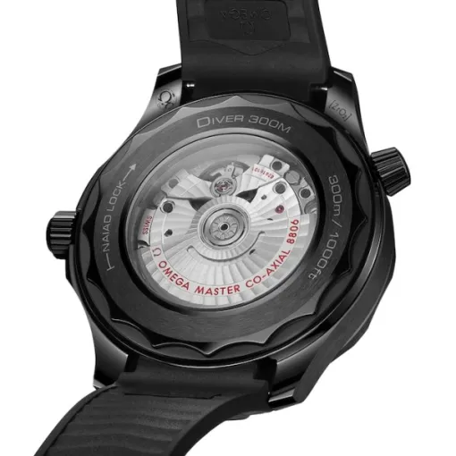 Omega Seamaster Men Automatic Black Rubber Watch O21092442001003 - Bestter Watches