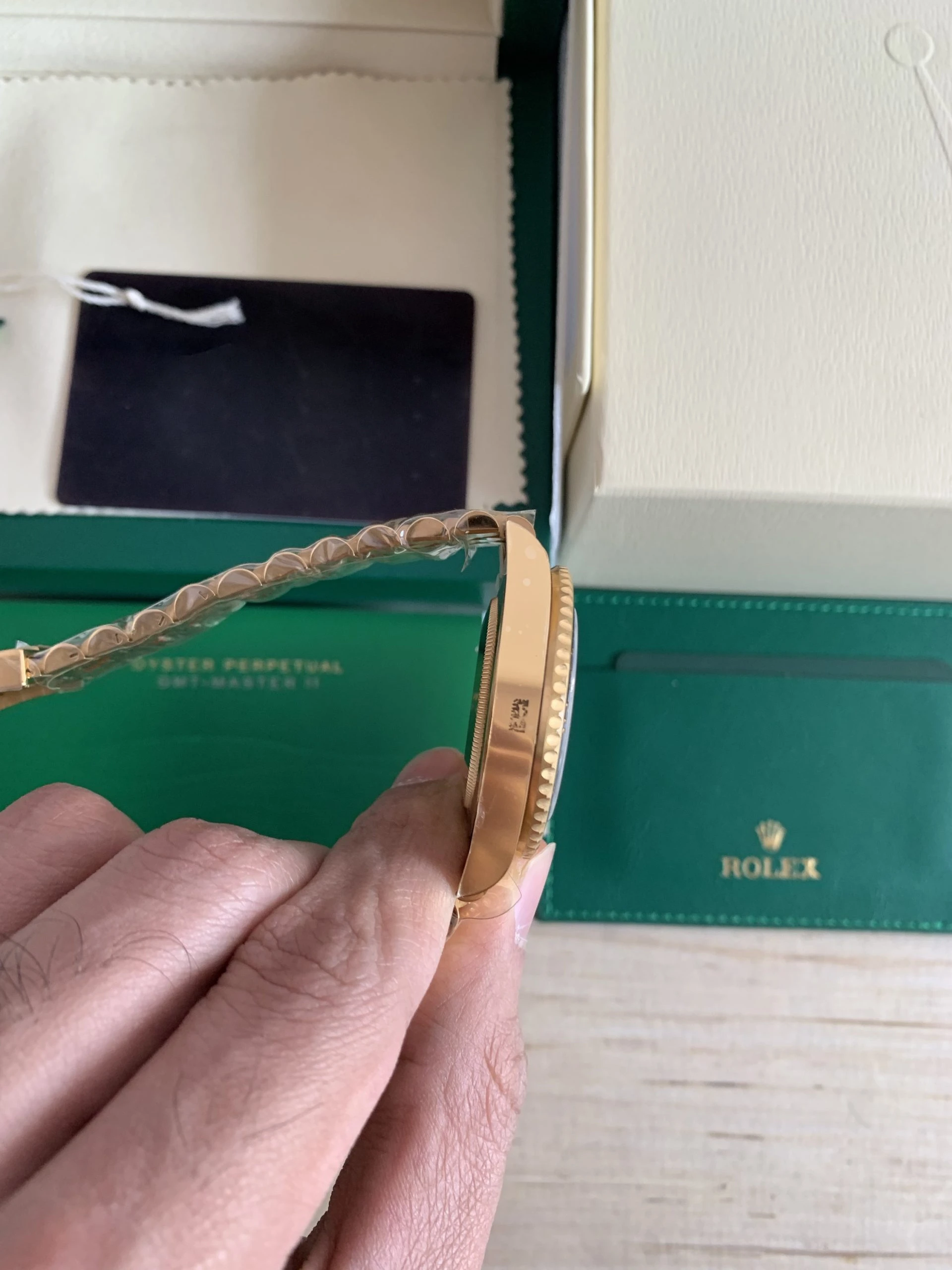 Superclone Rolex GMT-Master II 40 mm Black Dial 126718GRNR - Bestter Watches