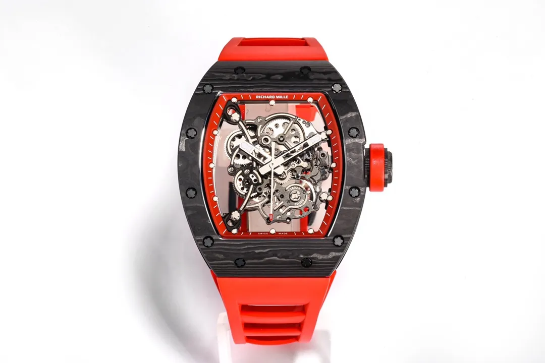 Richard Mille RM055 Red Carbon Fiber Watch - Bestter Watches