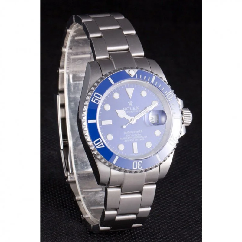 Superclone Rolex Submariner 40mm Blue Dial SRL50 - Bestter Watches