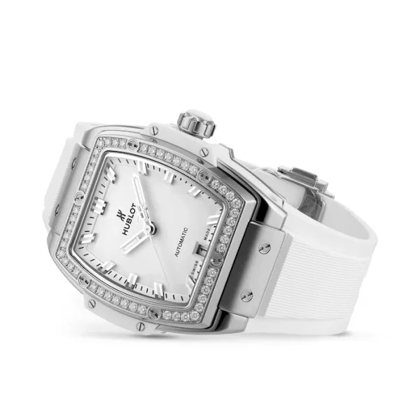 Hublot Spirit Of Big Bang Women Automatic White Rubber Watch 665.NE.2010.RW.1204 - Bestter Watches
