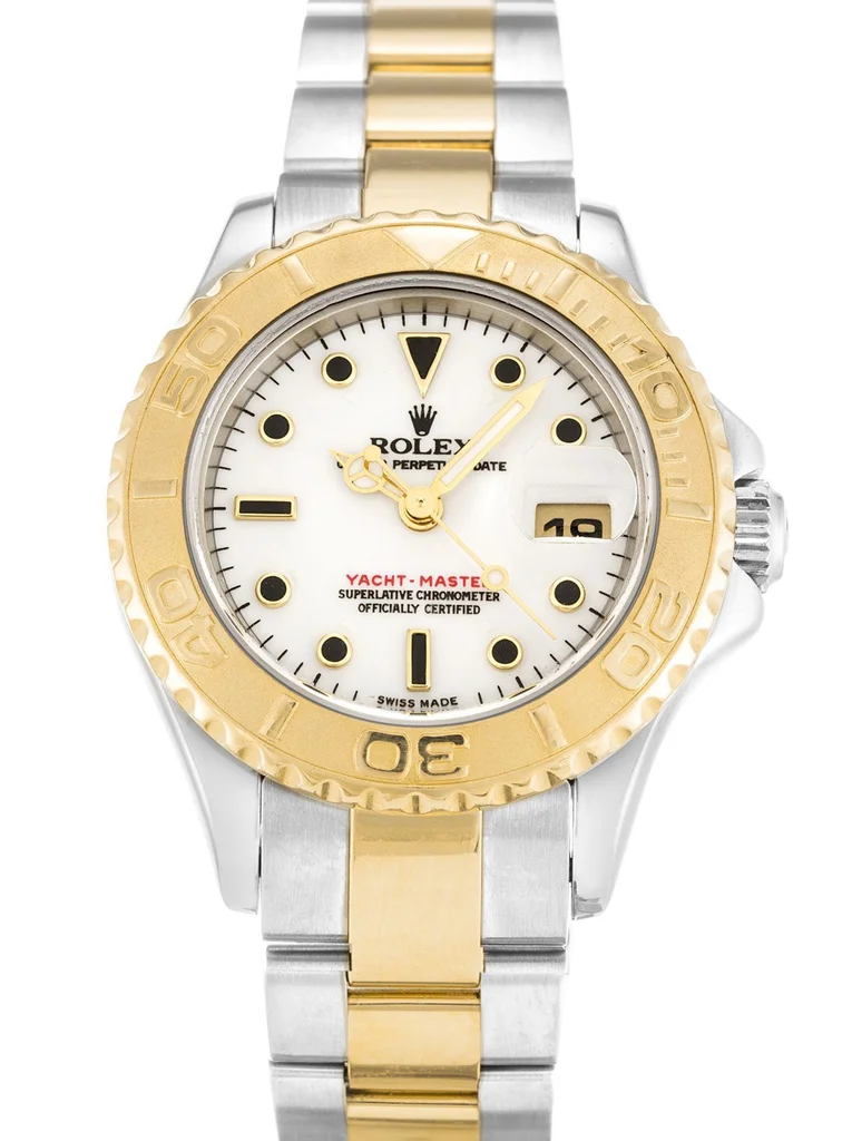 Rolex Yacht-Master 35mm White Dial 169623 - Bestter Watches