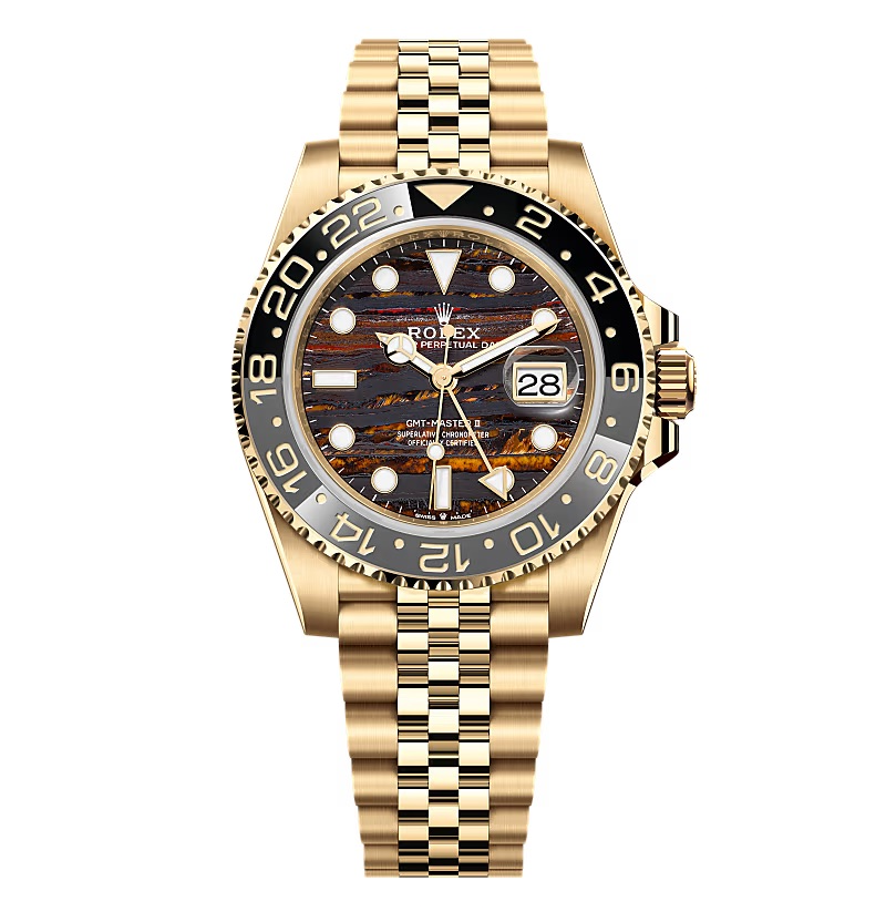 Superclone Rolex GMT-Master II 40 mm 126718GRNR Tiger Iron Dial - Bestter Watches