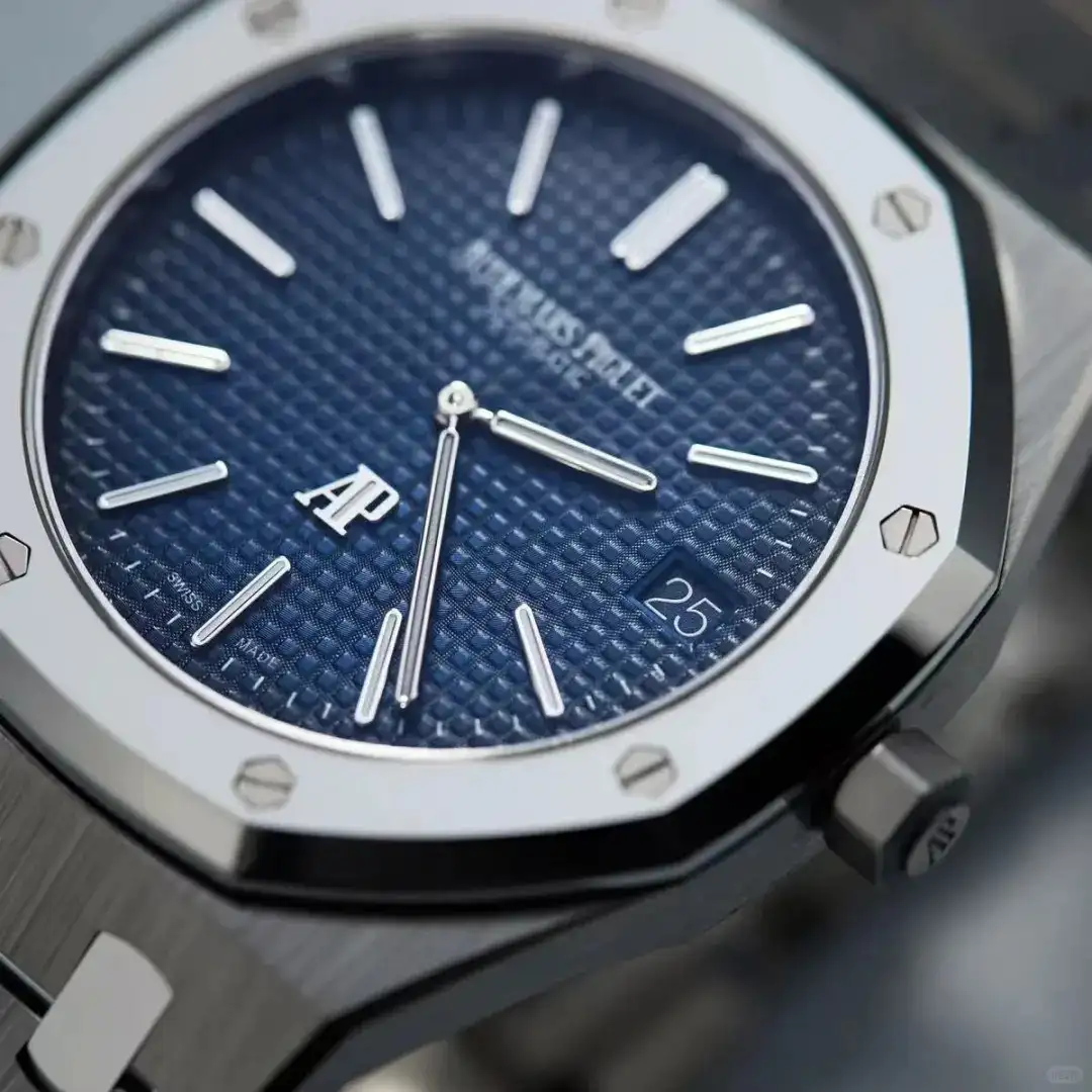Audemars Piguet Royal Oak Jumbo Extra-Thin Blue 15202IP.OO.1240IP.01 - Bestter Watches