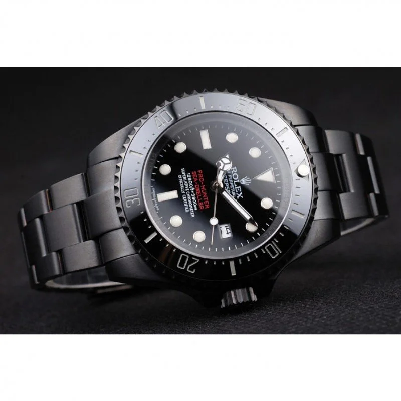 Superclone Rolex Deepsea 42mm Black Dial REP016819 - Bestter Watches