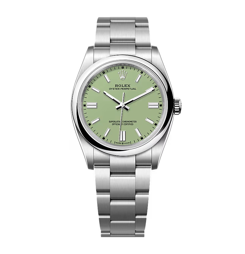 Superclone Rolex Oyster Perpetual 277200 Pistachio Dial - Bestter Watches