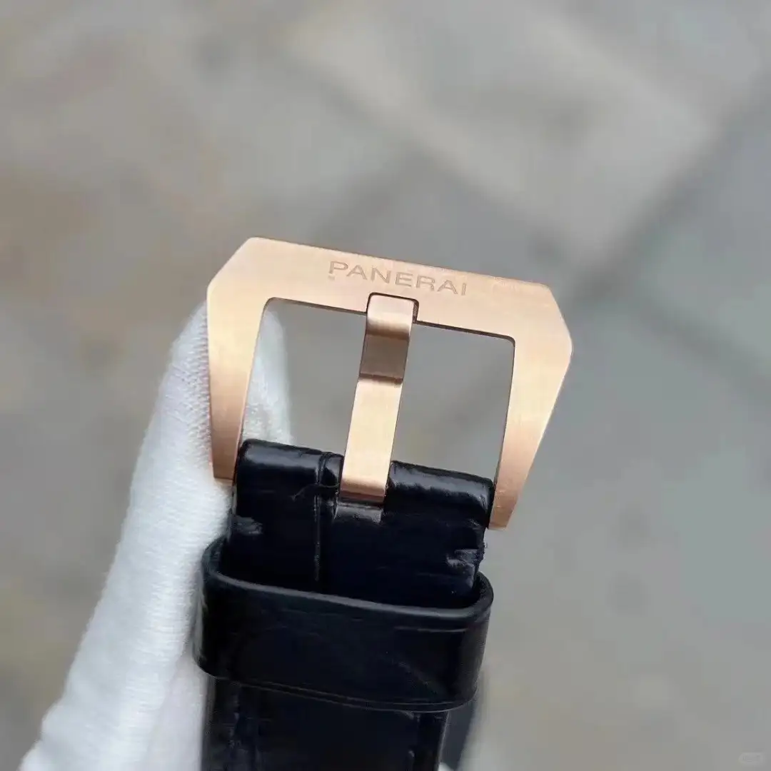 Panerai Luminor Men Automatic Blue Alligator Watch PAM01111 - Bestter Watches