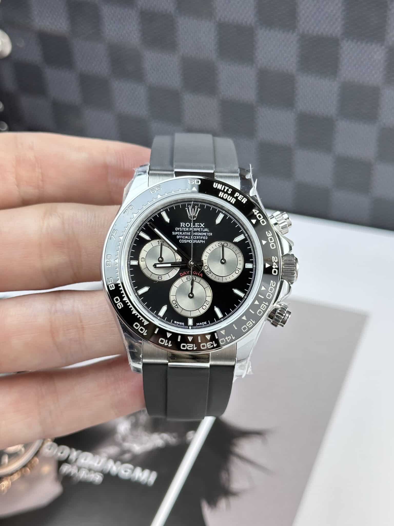 Superclone Rolex Daytona 40 mm black Dial 126519LN - Bestter Watches