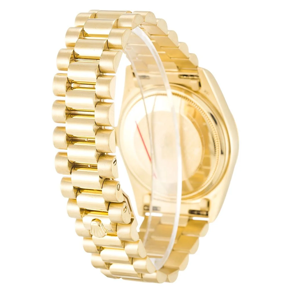 Rolex Day-Date 36mm Black Dial 18038 - Bestter Watches