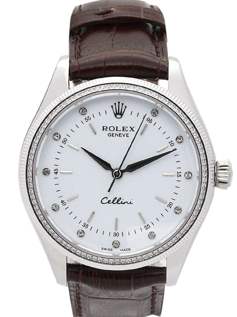 Rolex Cellini 25mm White Dial 5310-2 - Bestter Watches