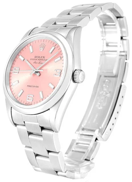 Rolex Air-King 34mm Pink Dial 14000-2 - Bestter Watches