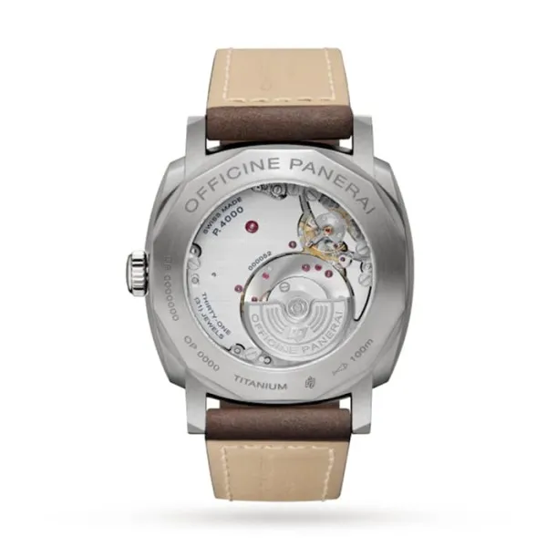 Panerai Radiomir Men Automatic Brown Calf Watch PAM00619 - Bestter Watches