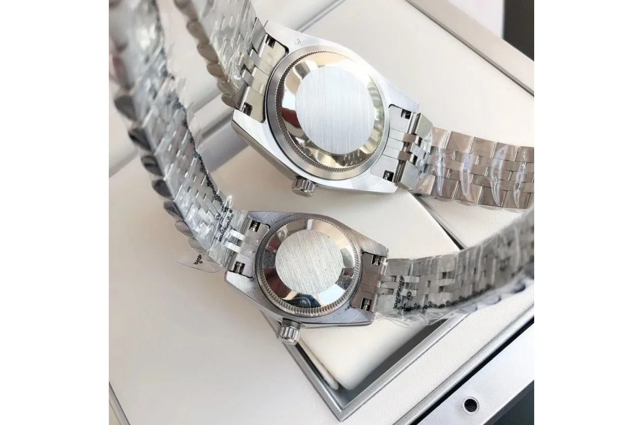 Couple Watches Rolex Datejust 36/28mm SS/SS Jub Pink/Dial - Bestter Watches