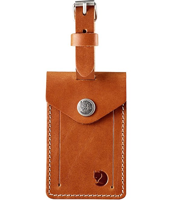 Fjallraven Leather Luggage Tag